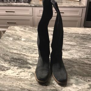 Seychelles tall boots suede 7.5
